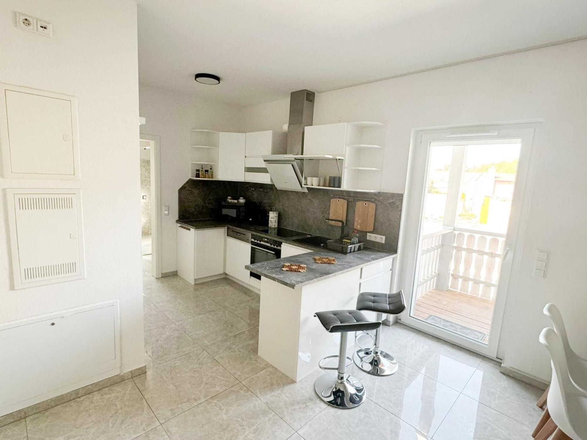 Ferienwohnung Zum Alten Radlereck Lauchhammer Esterno foto